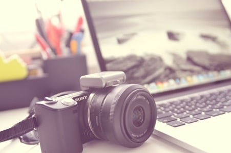 Image appareil photo site ecommerce