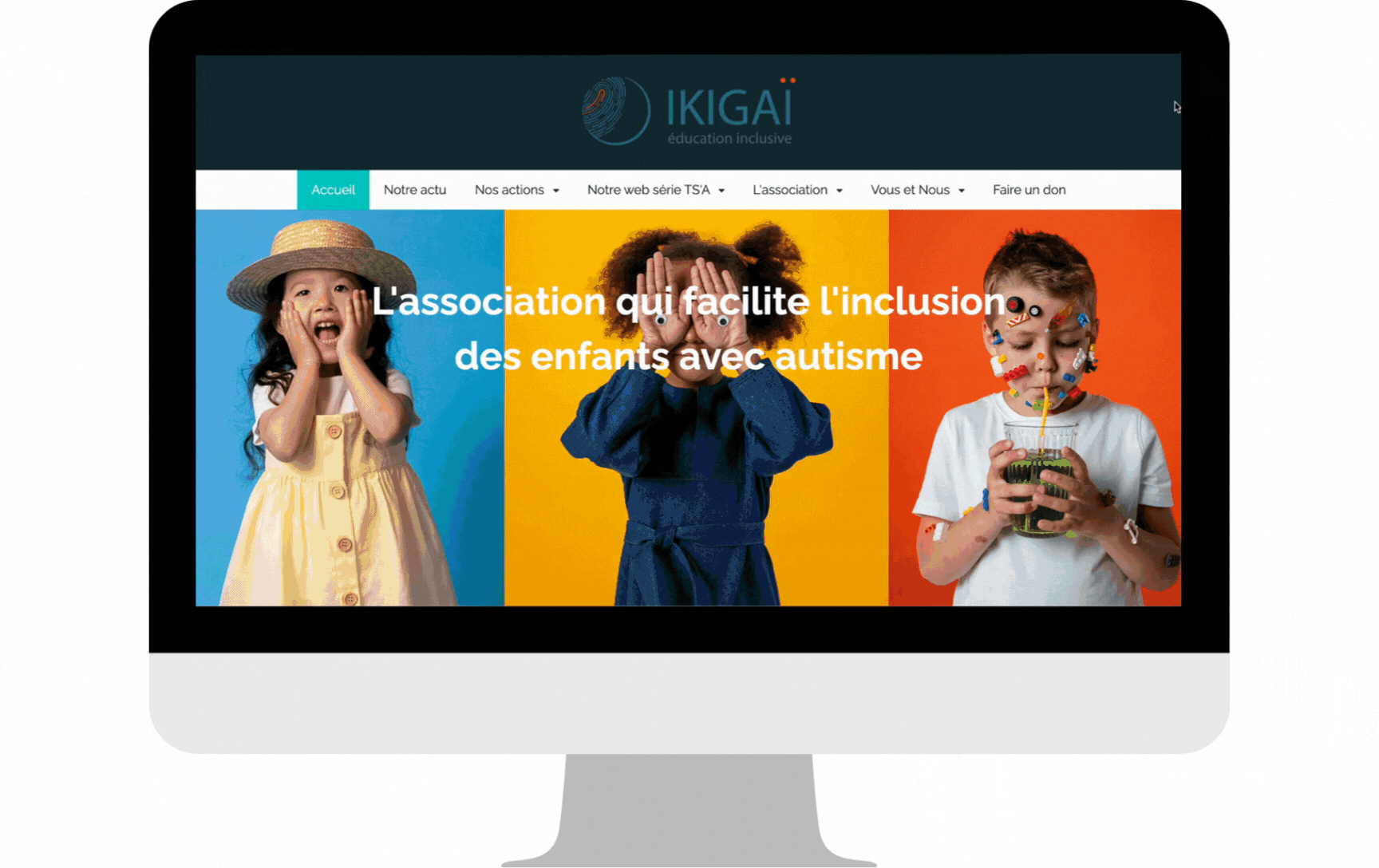 association ikigai exemple de site internet