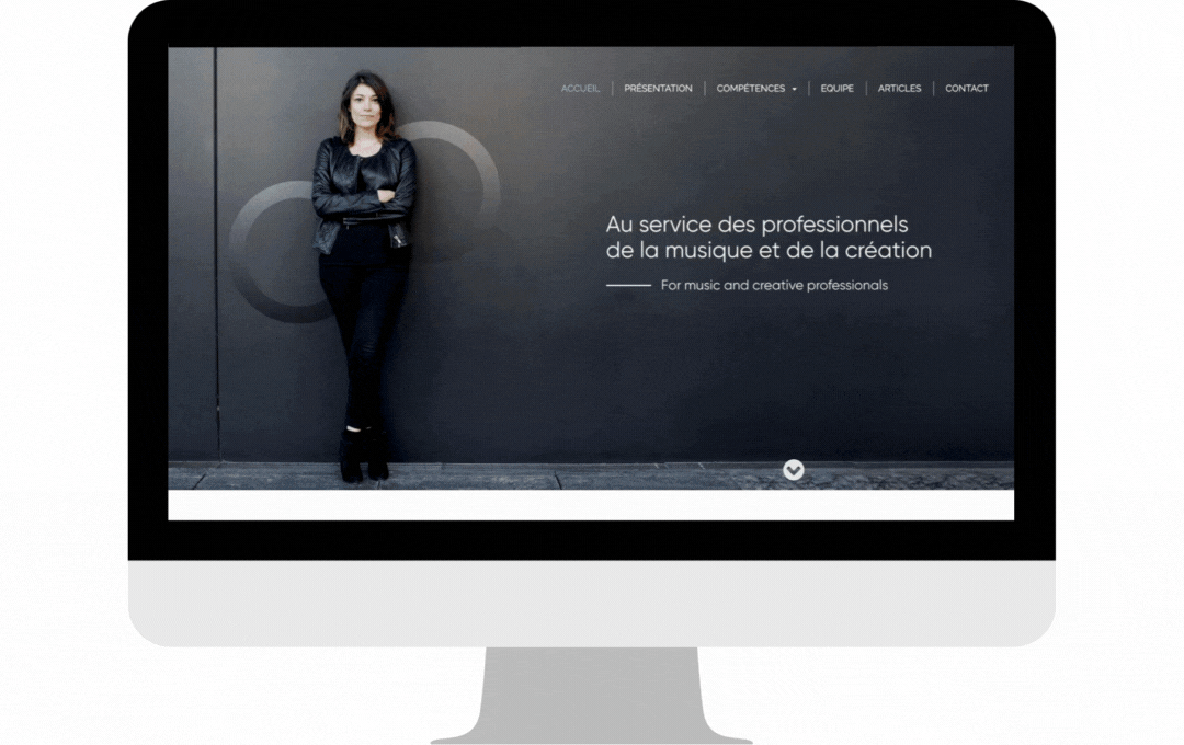 mock up exemple site avocat claire prugner