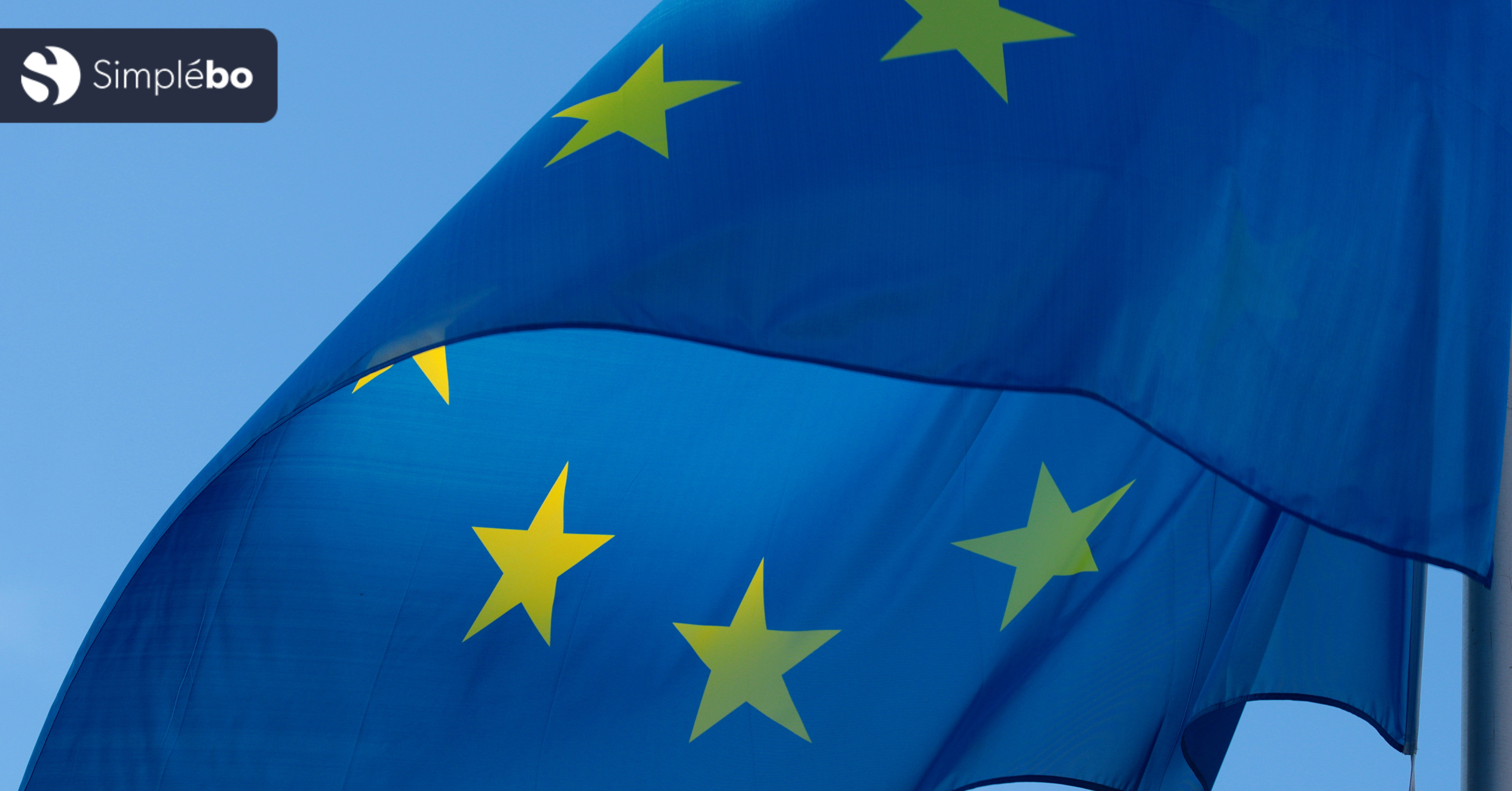 Illustration drapeau Europe loi DMA